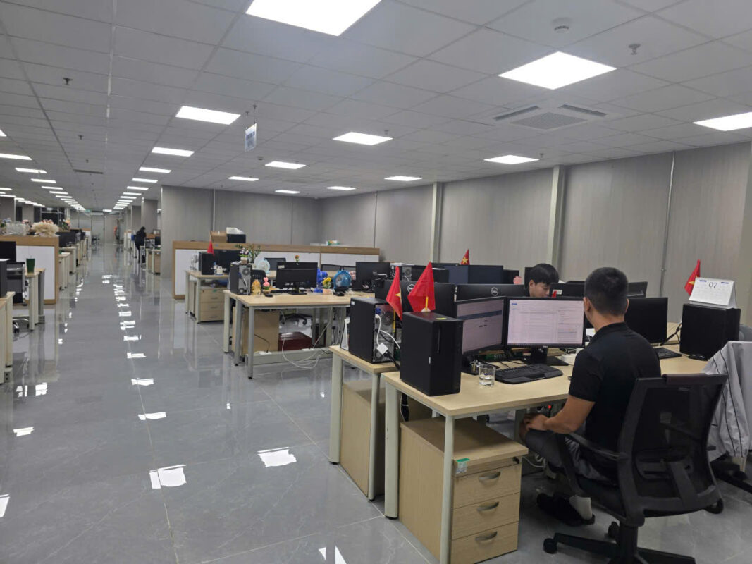 Thi công nội thất văn phòng Công ty Hanyang Digitech Vina